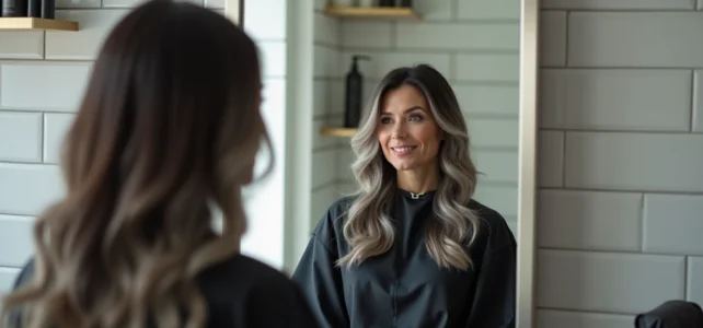 Grey blending pour brunes : astuces et inspirations pour illuminer votre chevelure